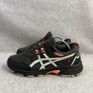 Asics Shoes Womens 7.5 Gel Venture 8 Black Athletic Running Sneakers 1012A708